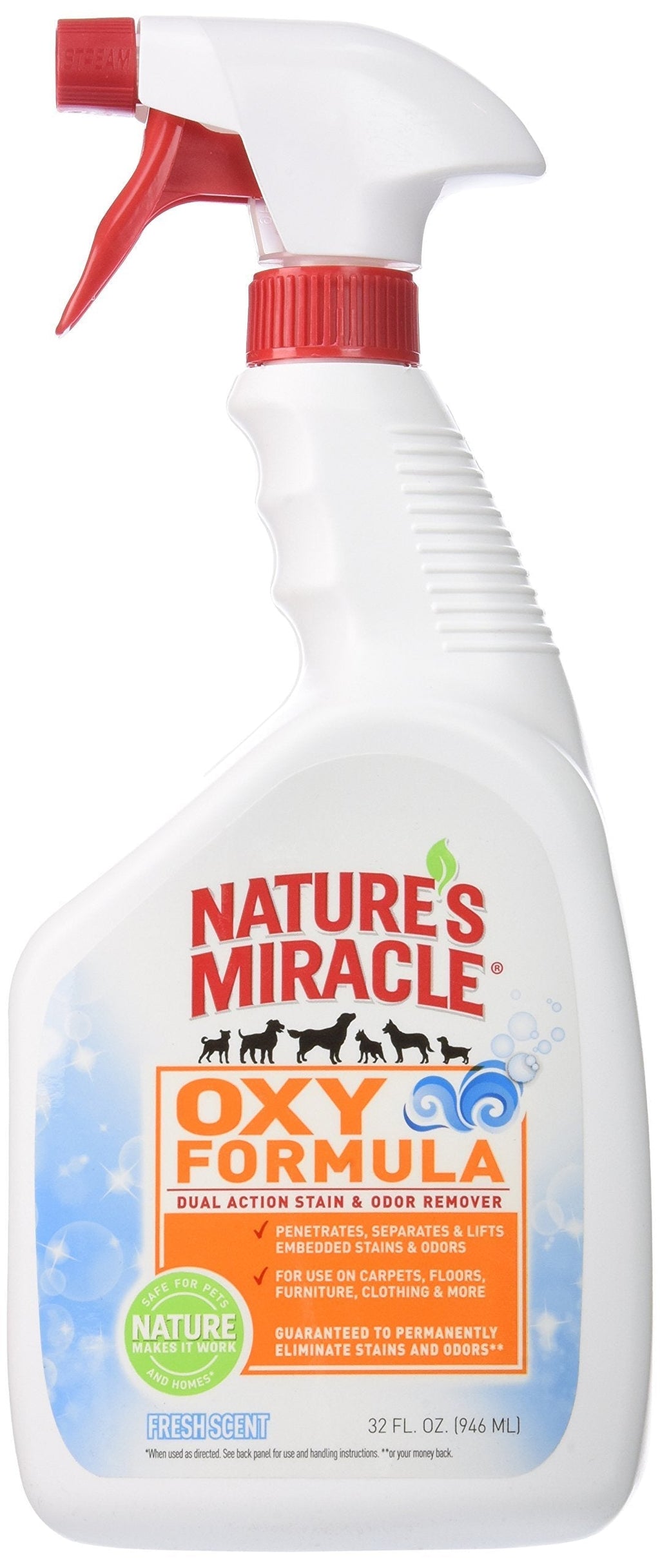 [Australia] - Nature's Miracle Oxy Forumula Stain & Odor Remover, 32 oz - NM-5387 