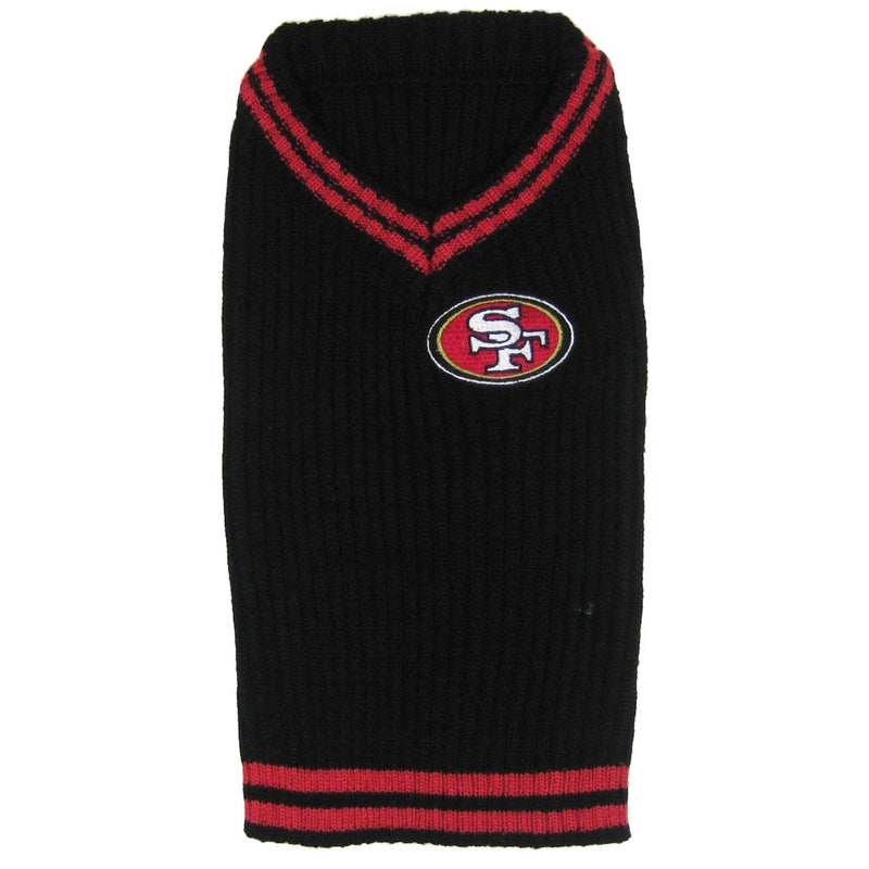 NFL San Francisco 49ers Pet Sweater, Large - PawsPlanet Australia