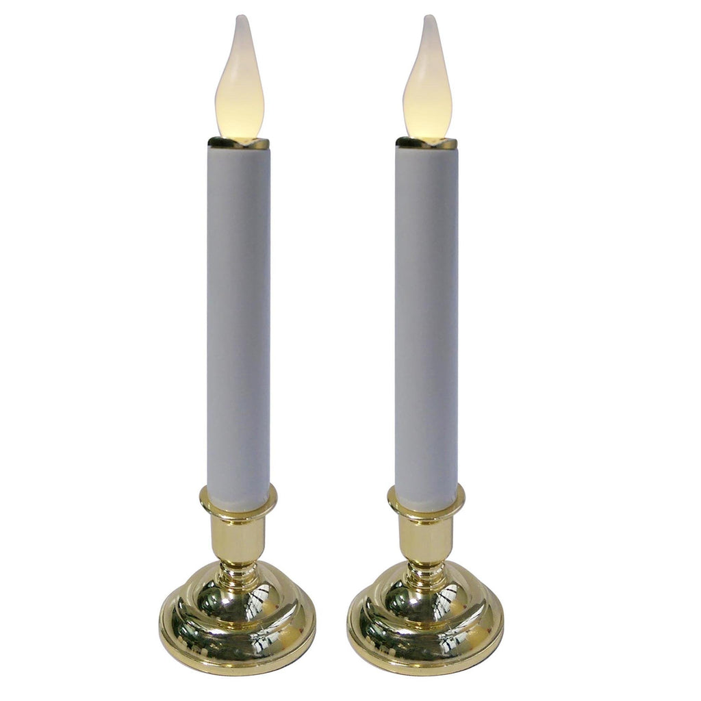 Brite Star Battery Operated Chatham Candle, 10-Inch (Pack of 2) - PawsPlanet Australia