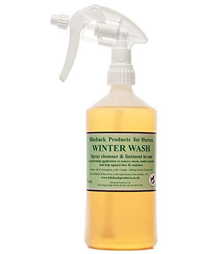 Biteback Products 'Winter Wash' 3-in-1 Cleanser, Sweat Remover and Liniment for Horses, 750ml Spray - PawsPlanet Australia