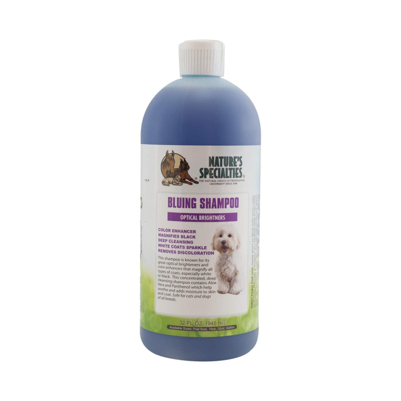 [Australia] - Nature's Specialties Bluing Optical Brightners Shampoo for Dogs Cats, Non-Toxic Biodegradeable 32oz 