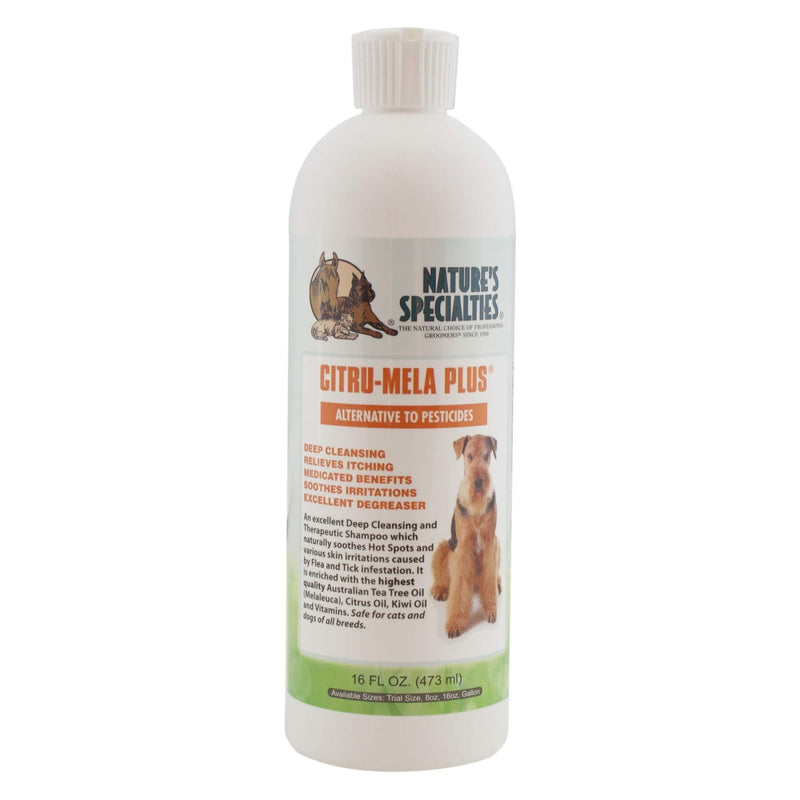 [Australia] - Nature's Specialties Citru-Mela Shampoo for Dogs Cats, Non-Toxic Biodegradeable 16 Ounce 