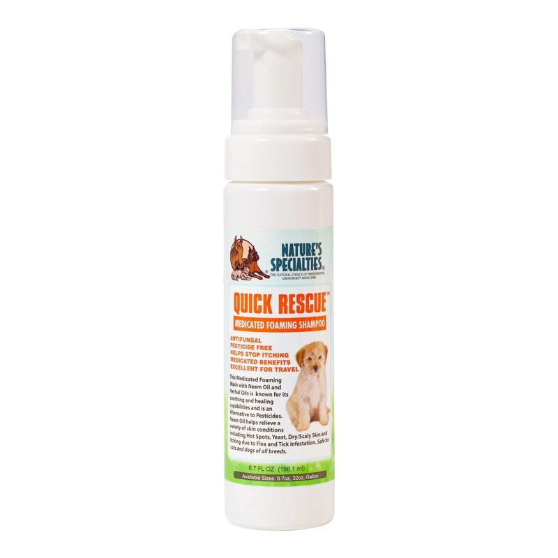 [Australia] - Nature's Specialties Quick Rescue Facial Wash for Dogs Cats, Non-Toxic Biodegradeable, 6.7oz 6.7 Ounce 