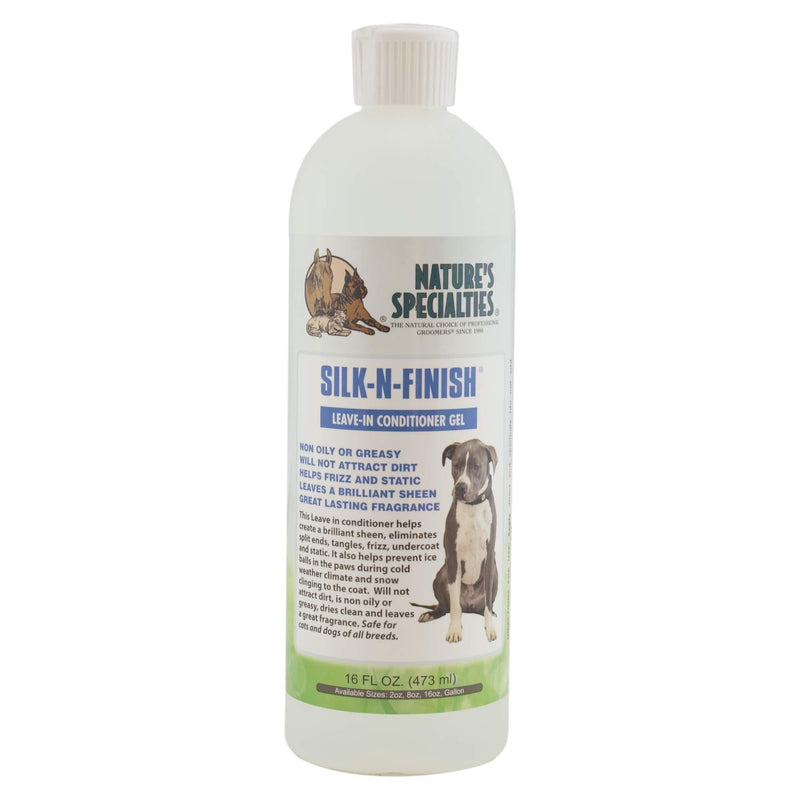 [Australia] - Nature's Specialties Silk-N-Finish Leave-In Pet Conditioner 16 Ounce 