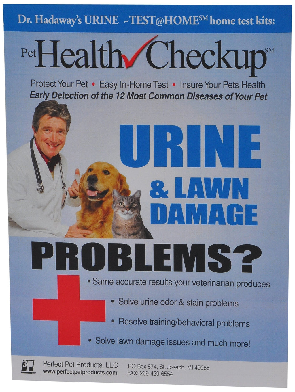 [Australia] - Pet Health Checkup at Home Test Kit for Urine infections, Diabetes, pet Disease, urinating in Home or Other Training Problems 