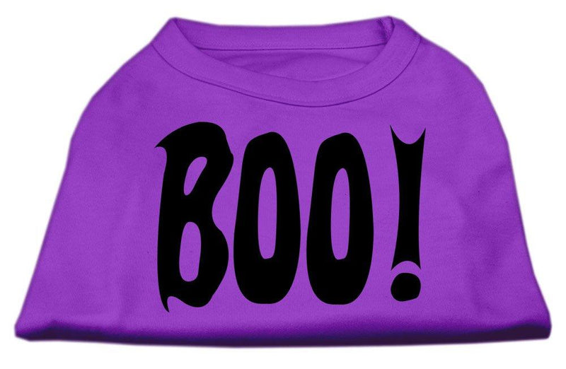 [Australia] - Mirage Pet Products BOO! Screen Print Shirts Purple XL (16) 