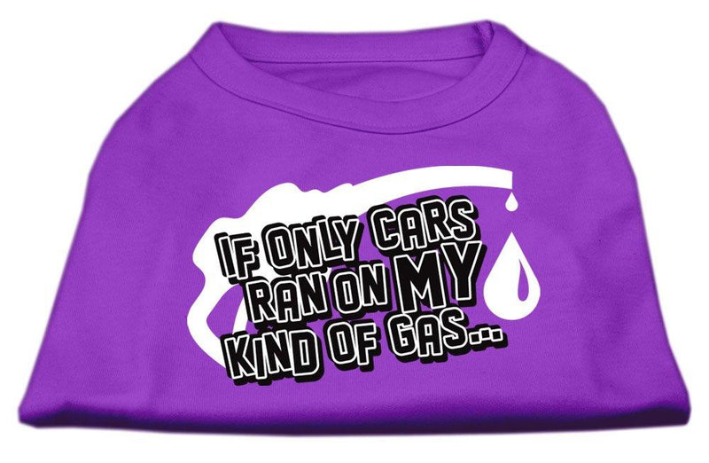 [Australia] - Mirage Pet Products 10-Inch My Kind of Gas Screen Print Shirts for Pets, Small, Purple 
