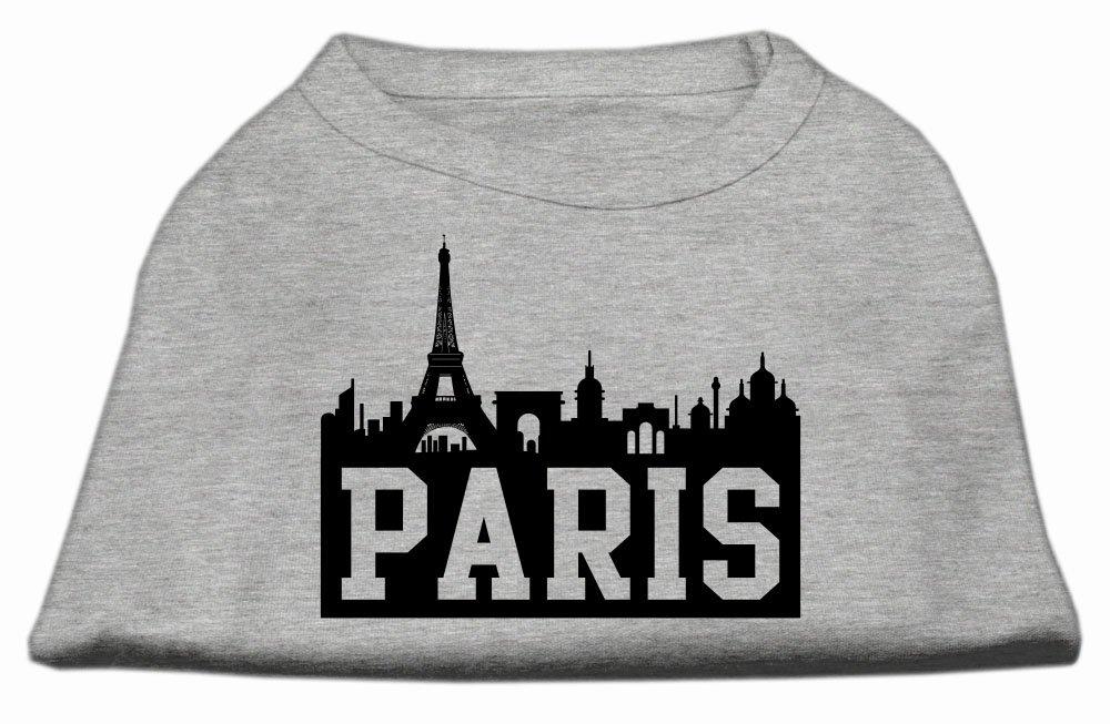 [Australia] - Mirage Pet Products 18-Inch Paris Skyline Screen Print Shirt for Pets, XX-Large, Grey 