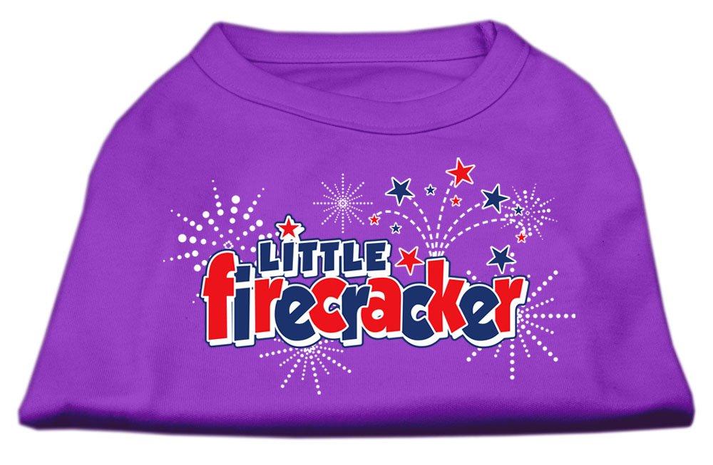 [Australia] - Mirage Pet Products 18-Inch Little Firecracker Screen Print Shirts for Pets, XX-Large, Purple 