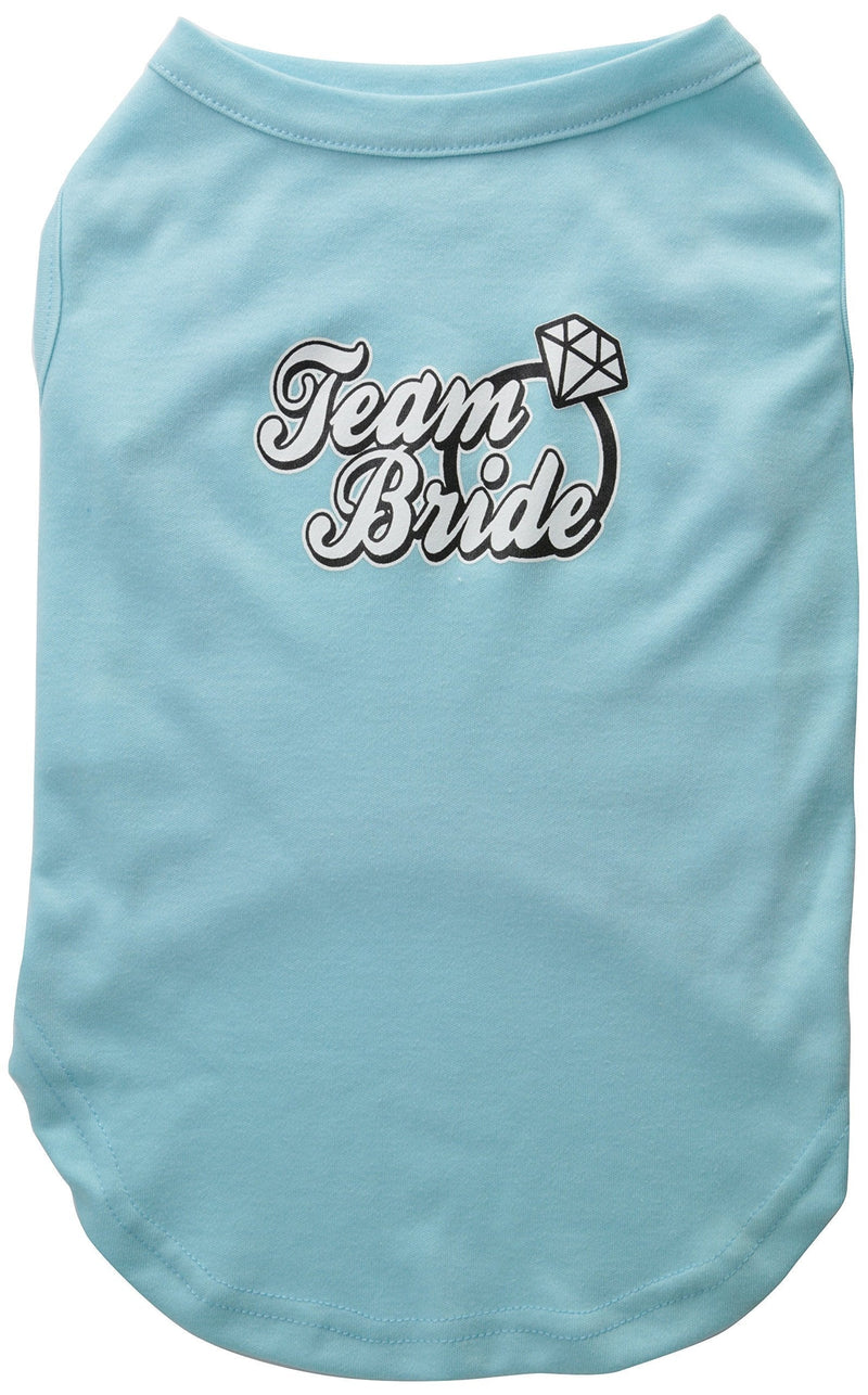 [Australia] - Mirage Pet Products 16-Inch Team Bride Screen Print Shirt for Pets, X-Large, Aqua 