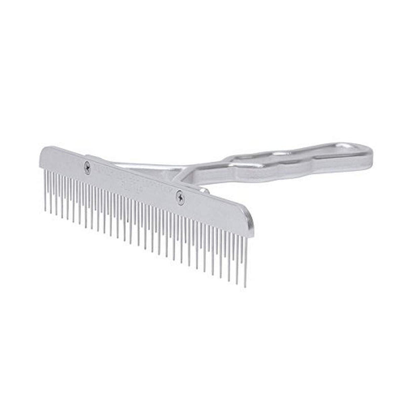 Weaver Leather Livestock Fluffer Comb , Aluminum/Stainless Steel - PawsPlanet Australia