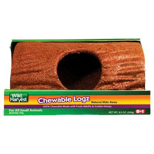 United Pet Group P-E12205 Bird Chewable Log Hideout, Large - PawsPlanet Australia