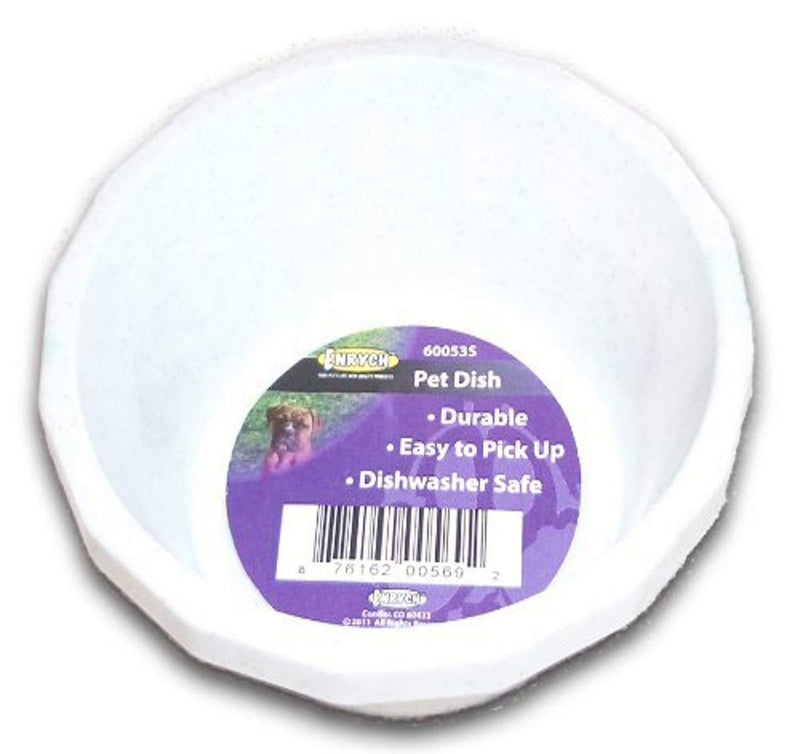 [Australia] - Enrych 4-Inch Plastic Crock Style Pet Bowl, Small 