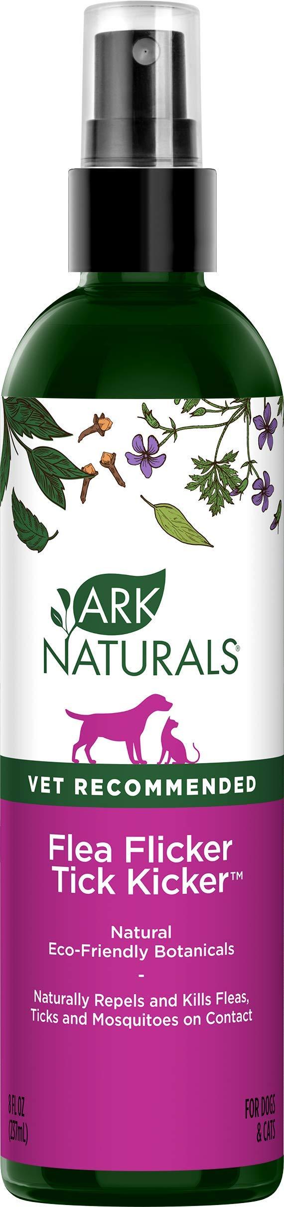 Ark Naturals Flea Flicker Tick Kicker Flea and Tick Repellent, for Cats and Dogs, Repels and Kills Fleas, Ticks, and Mosquitoes, Natural Botanical Formula, 8 oz. Bottle - PawsPlanet Australia