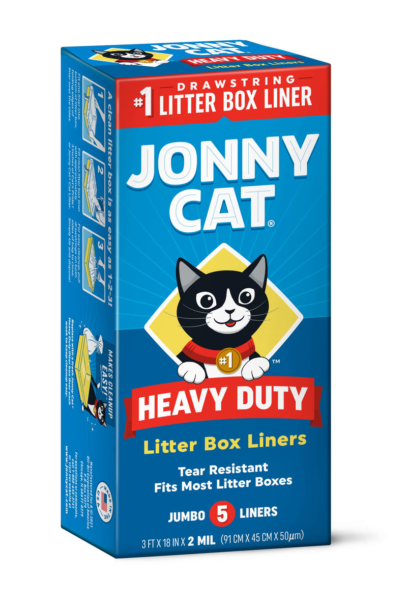 JONNY CAT Jumbo Liner 5 Count - PawsPlanet Australia