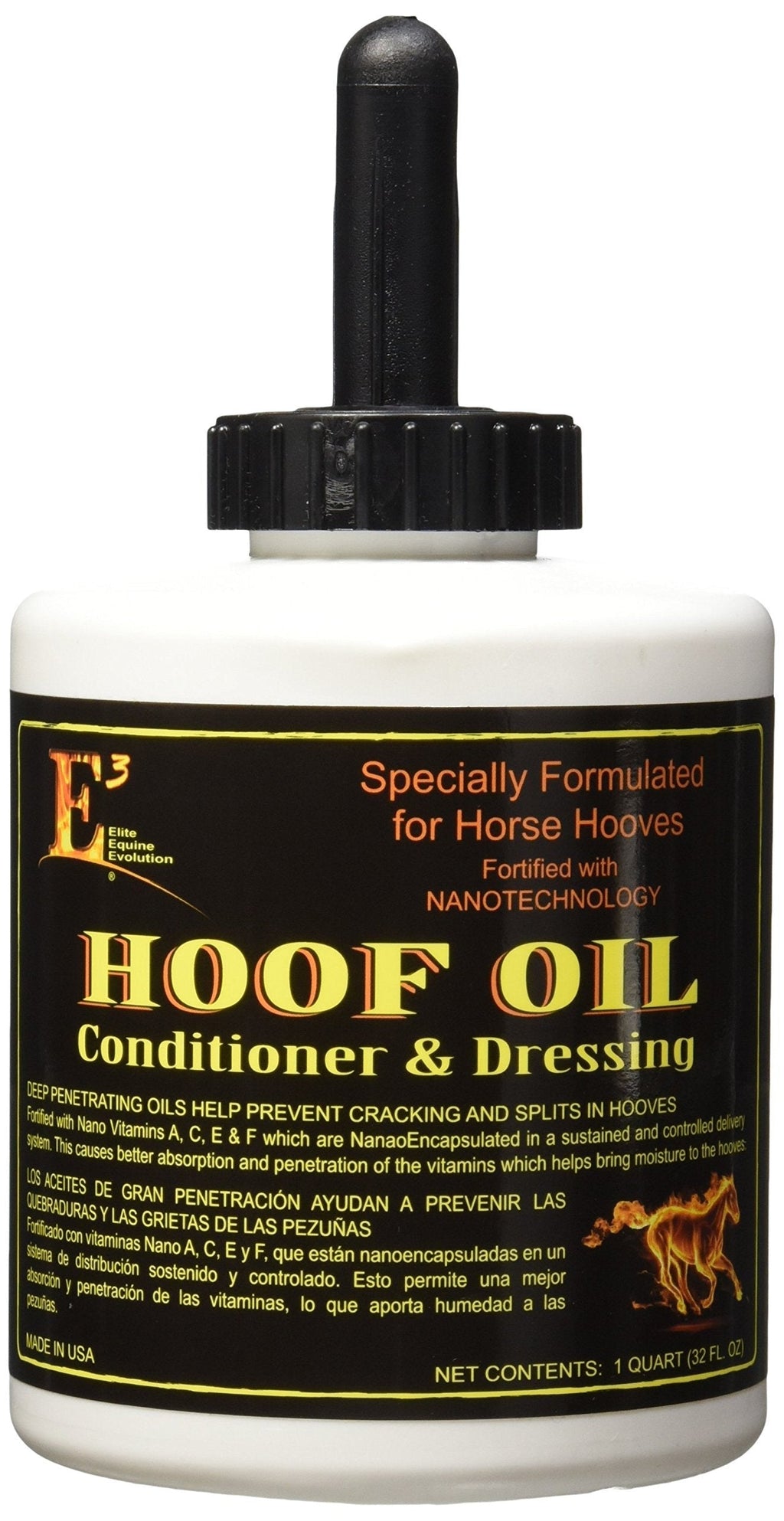 E3 Elite Grooming Products Equine Evolution Hoof Oil for Pets - PawsPlanet Australia