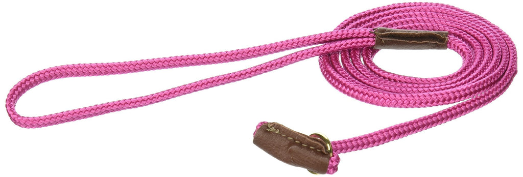 [Australia] - Mendota British Show Slip Lead, Raspberry, 1/8" by 54" 