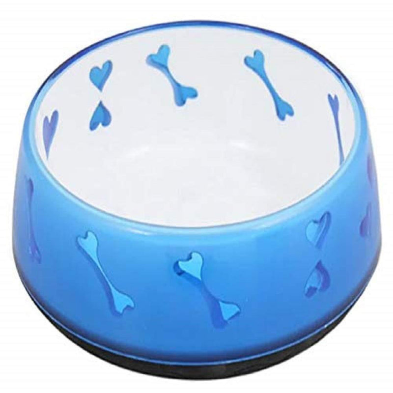 [Australia] - All For Paws Puppy Love Bowl - Blue - Large - 6" Dia. 