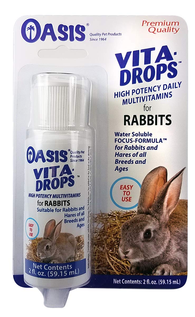 OASIS #80062 Rabbit Vita Drops, 2-Ounce - PawsPlanet Australia