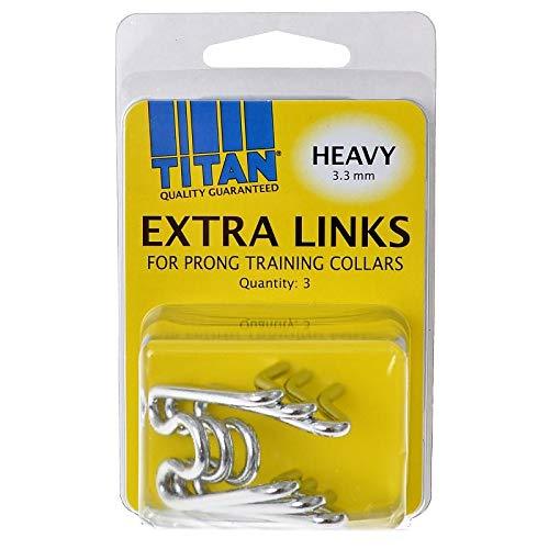 [Australia] - Coastal Pet Products DCP5591HL 3-Pack Dog Chain Extra Hook Link, Large, Chrome 