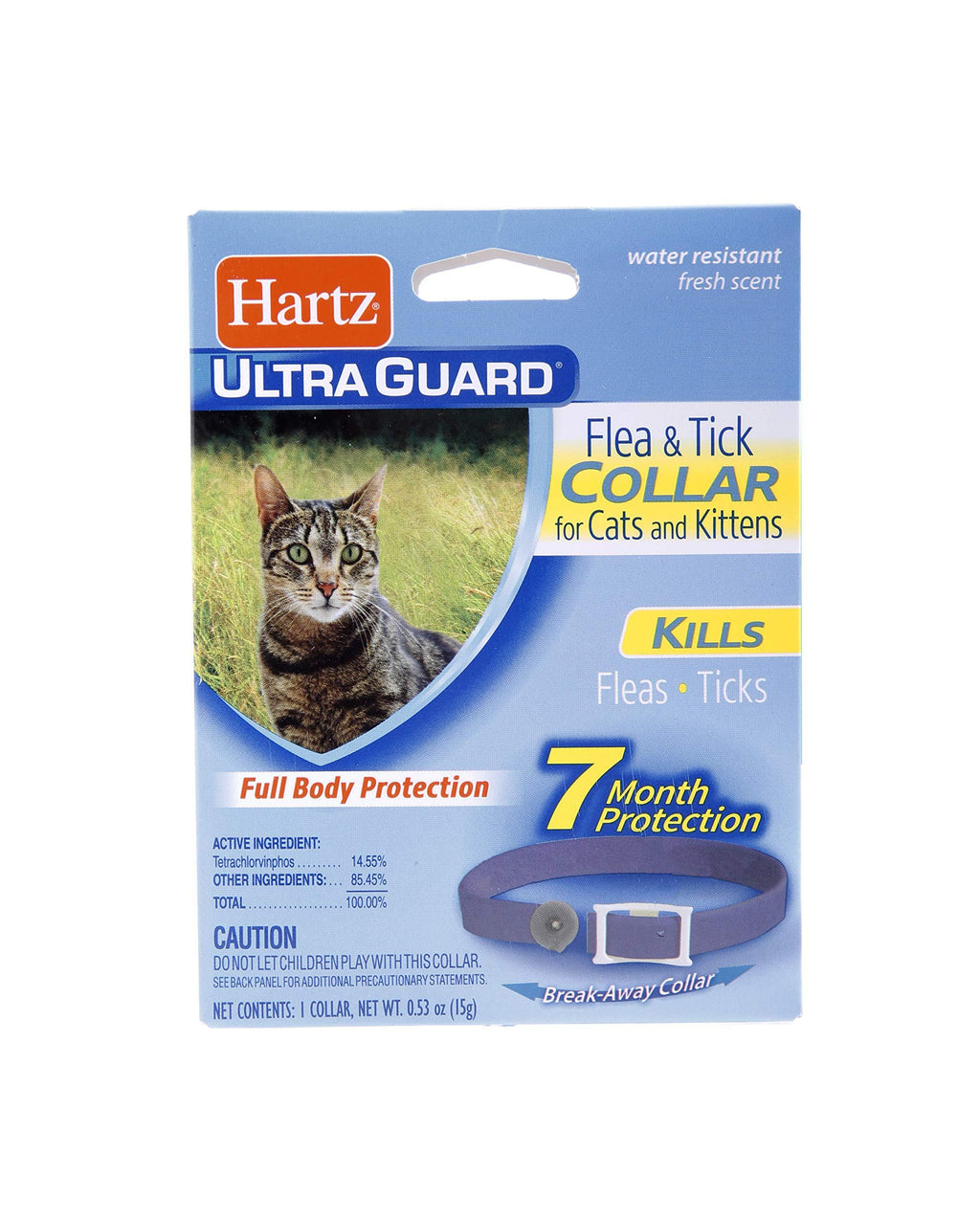 [Australia] - Hartz UltraGuard Purple Flea & Tick Collar for Cats and Kittens - 7 Month Protection 