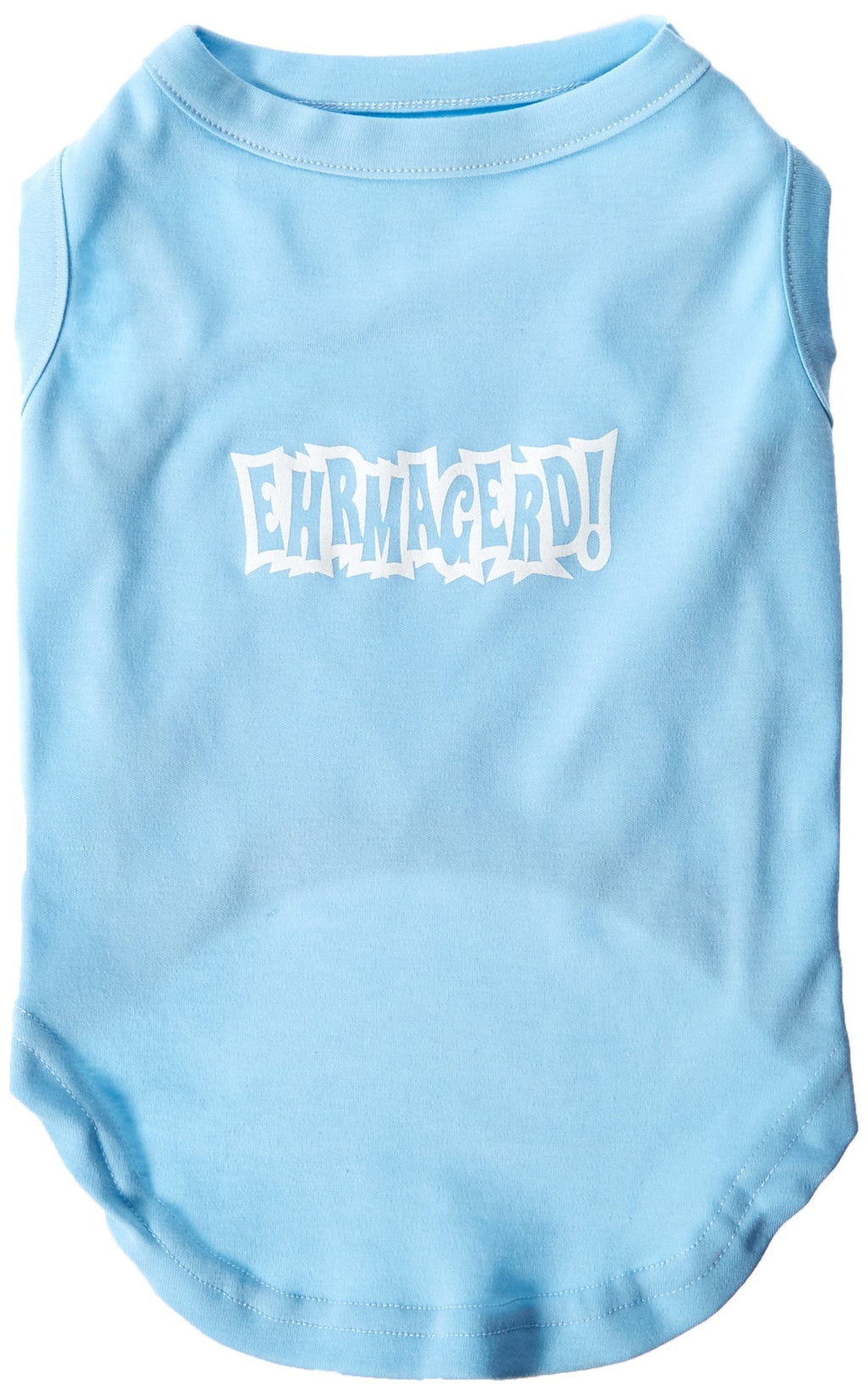 [Australia] - Mirage Pet Products Ehrmagerd Screen Print Shirt Baby Blue XL (16) 