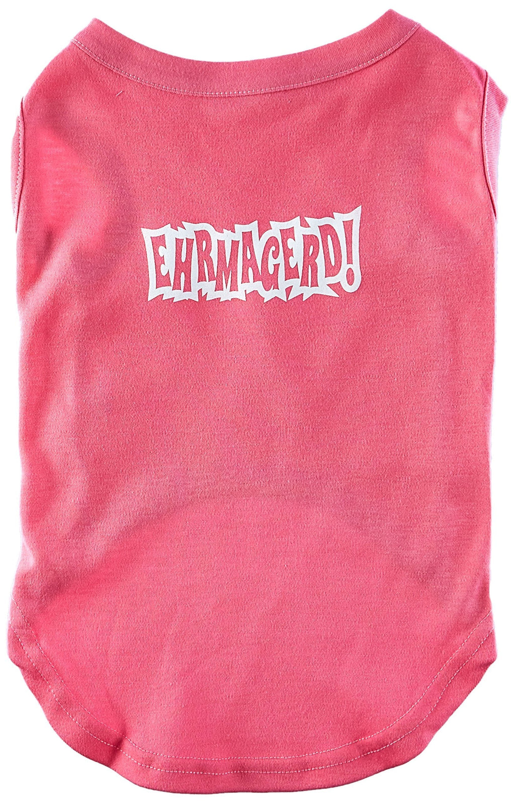 [Australia] - Mirage Pet Products Ehrmagerd Screen Print Shirt Light Pink XXL (18) 