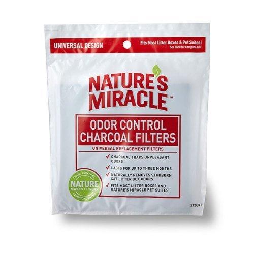 [Australia] - Natures Miracle Odor Control Universal Charcoal Filter, 6-Pack Original Version 