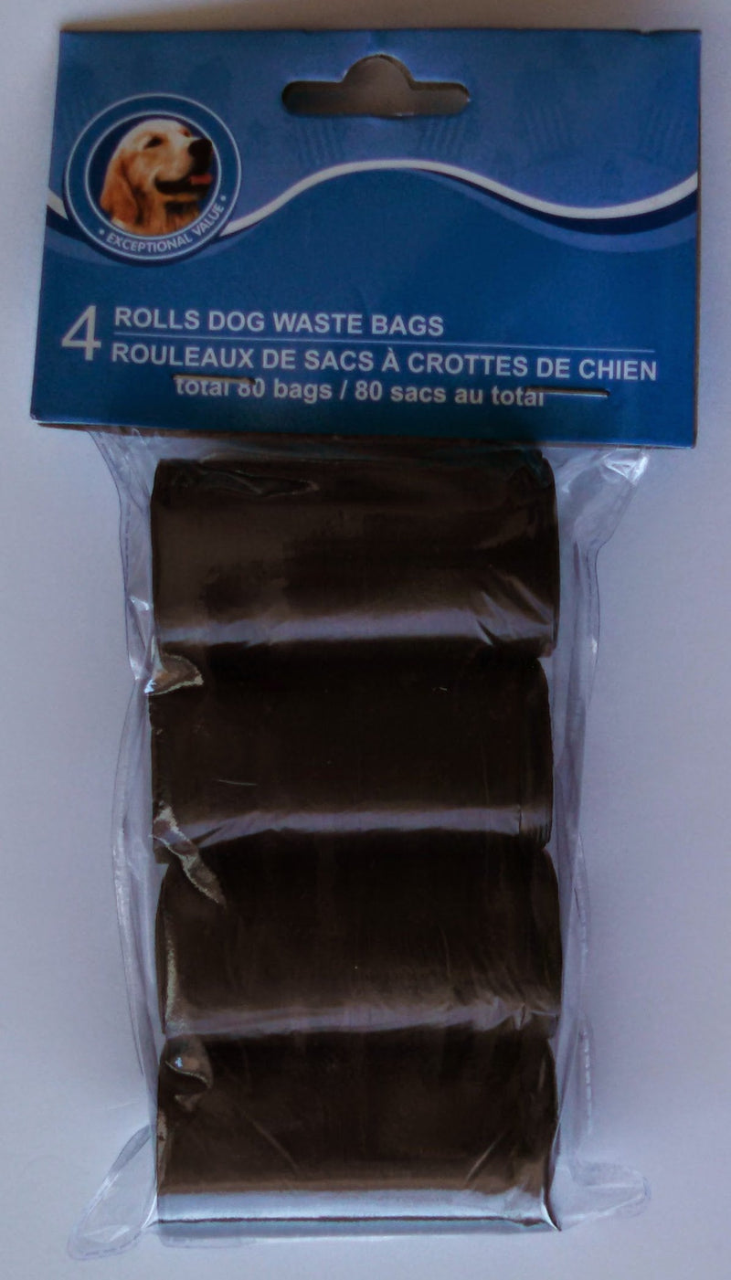 [Australia] - Four Rolls Dog Waste Bags by Greenbrier 