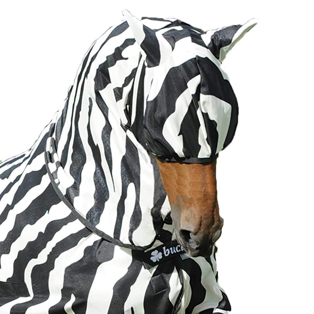 Toklat's Zebra Buzz Off Fly Mask in Small - PawsPlanet Australia