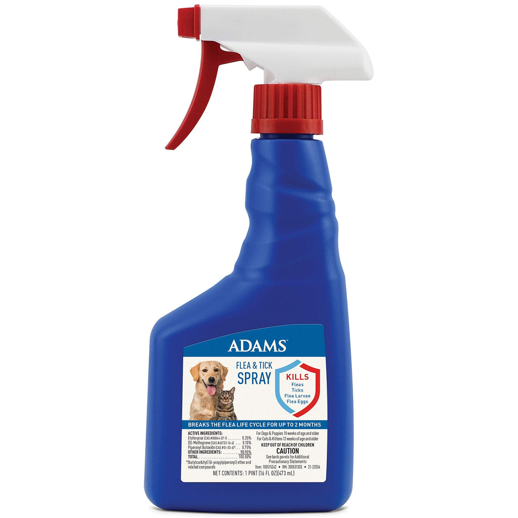 Adams Flea & Tick Spray 16 ounces - PawsPlanet Australia