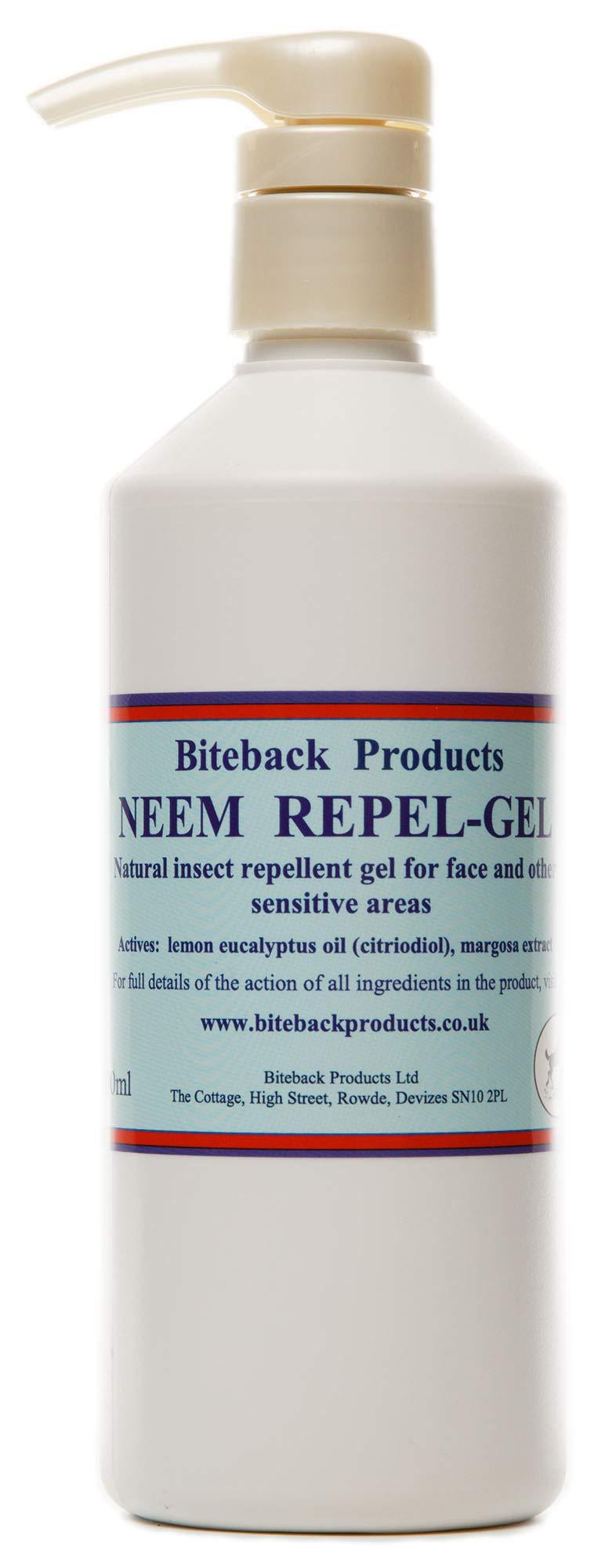 Biteback Products 'Neem Repel Gel'™ Horse Fly Midge Repellent for Sensitive Areas 500ml - PawsPlanet Australia