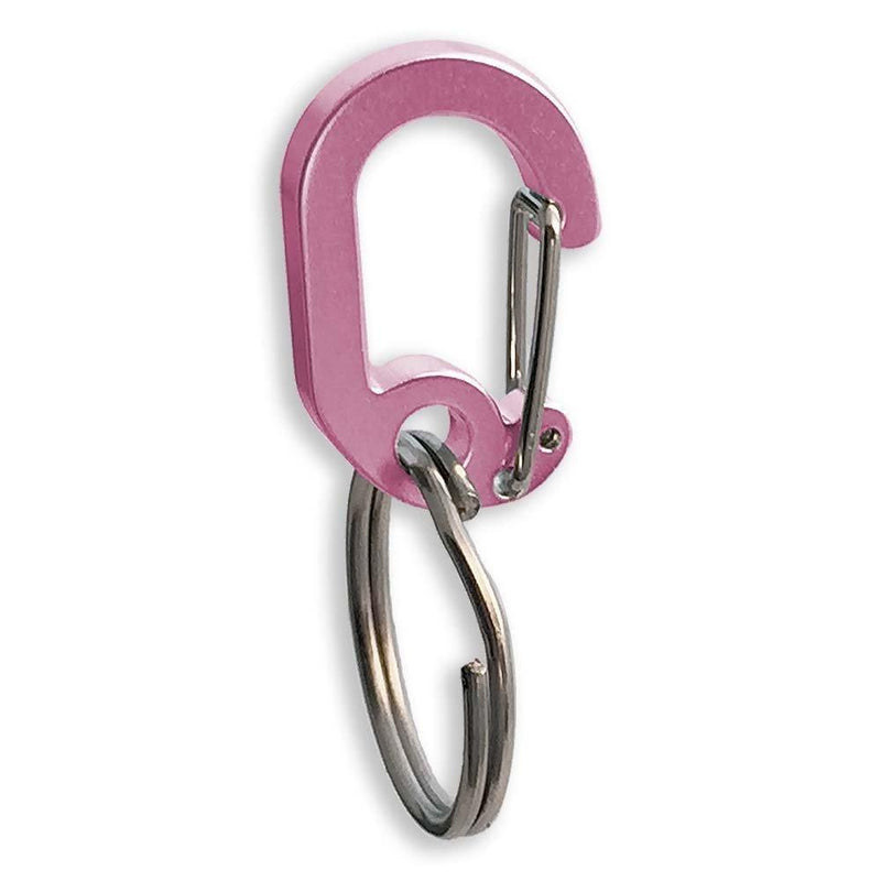 [Australia] - Klippy Pet Tag Quick Clip for Dogs and Cats Pink (7/8" H x 9/16" W) 