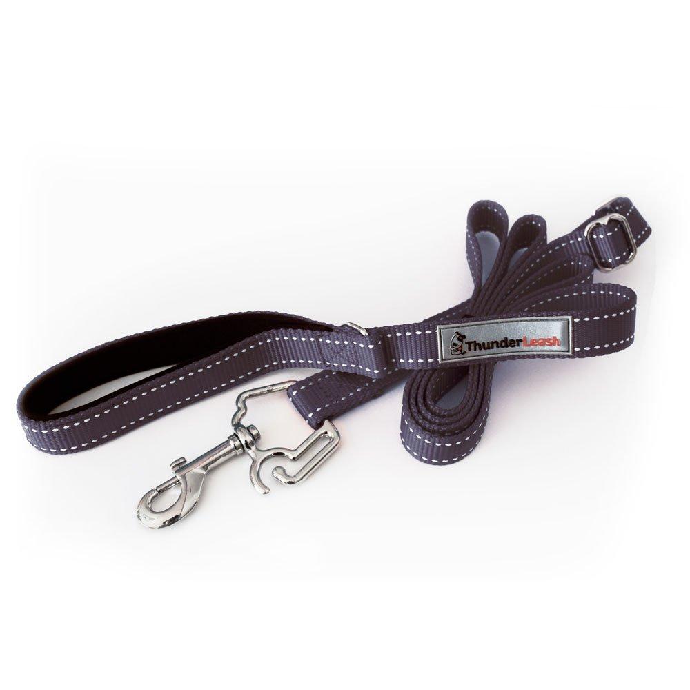 [Australia] - ThunderLeash No-Pull Dog Leash Large (Over 25 lbs) Black 