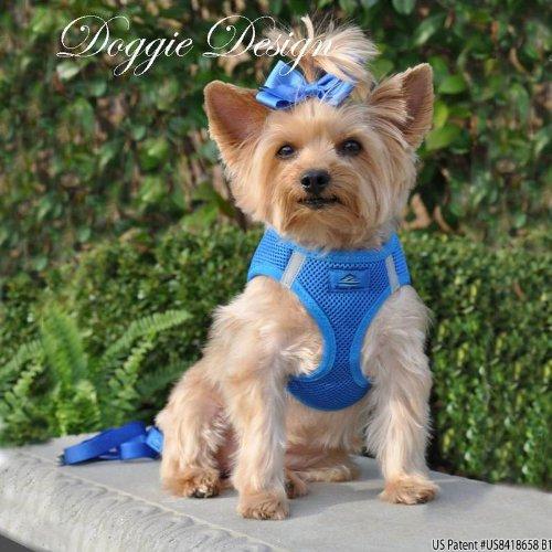 [Australia] - CHOKE FREE REFLECTIVE STEP IN ULTRA HARNESS - BLUE - ALL SIZES - AMERICAN RIVER (Medium) by Doggie Design 