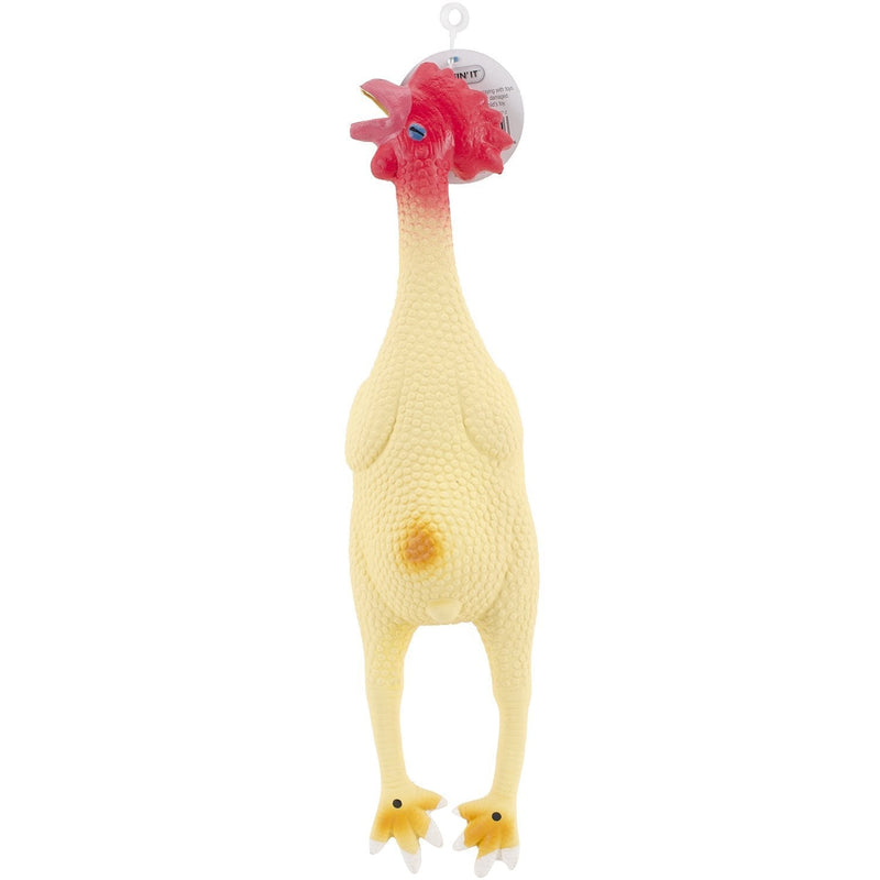 [Australia] - Westminster Pet Products Westminster 17 Inches Latex Classic Rubber Chicken Toy 