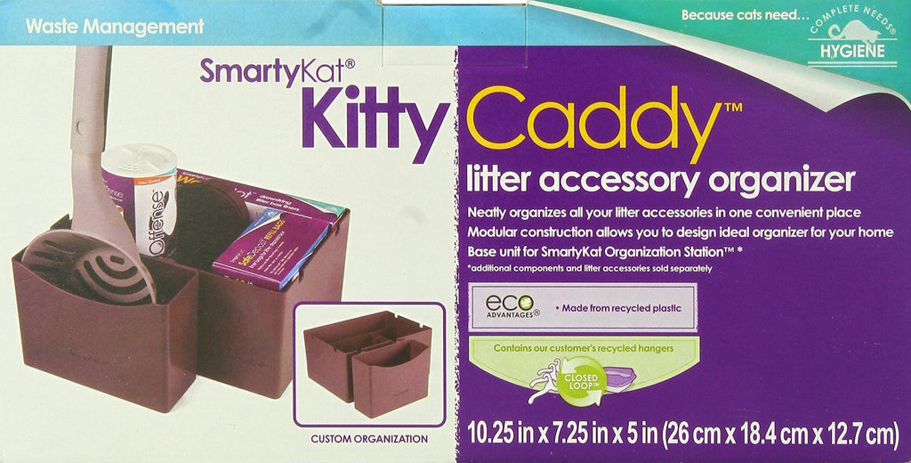 [Australia] - SmartyKat Kitty Caddy Cat Litter Caddy - Modular & Customizable Litter Accessory Organizer 