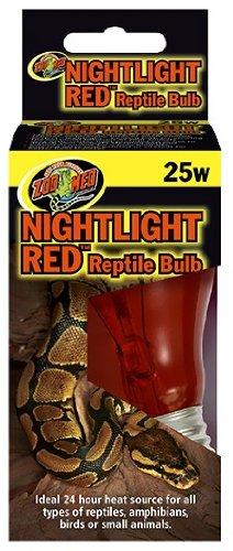 [Australia] - Zoo Med Nightlight Red Bulb for Reptiles, 60 Watts 60 W 