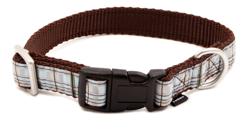 [Australia] - PetSafe Fido Finery Quick Snap Dog Collar, 1-Inch, Large, Summer Plaid 