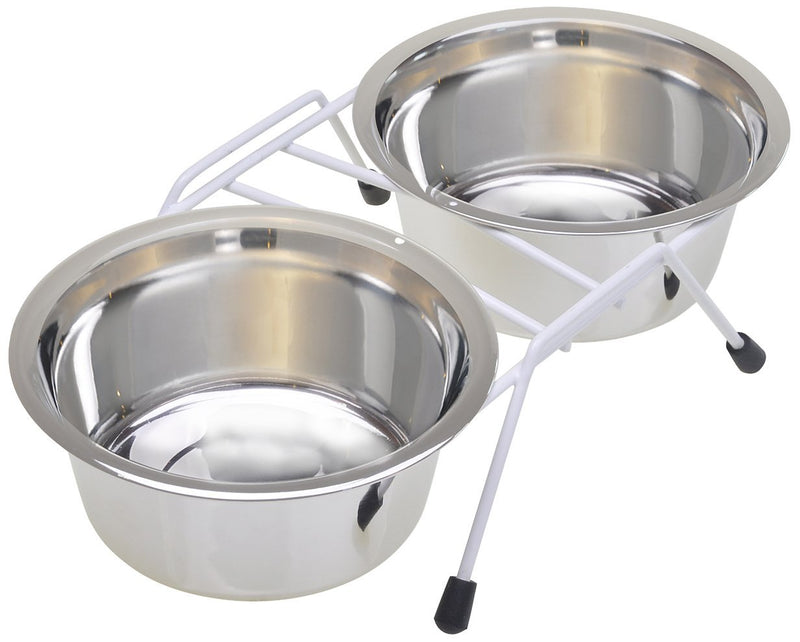 [Australia] - Van Ness Double Dish with Wire Rack, 32-Ounce 