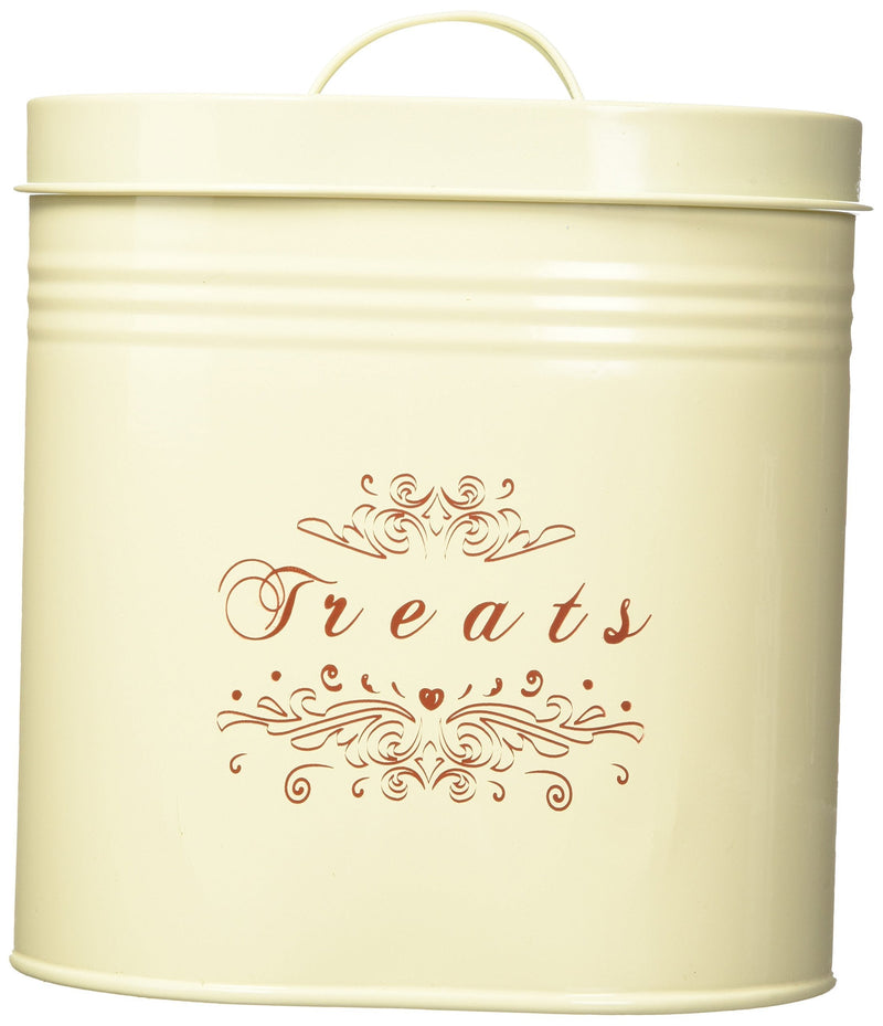 [Australia] - One for Pets Treat Canister Set – Pet Treats Jar Set Cream 