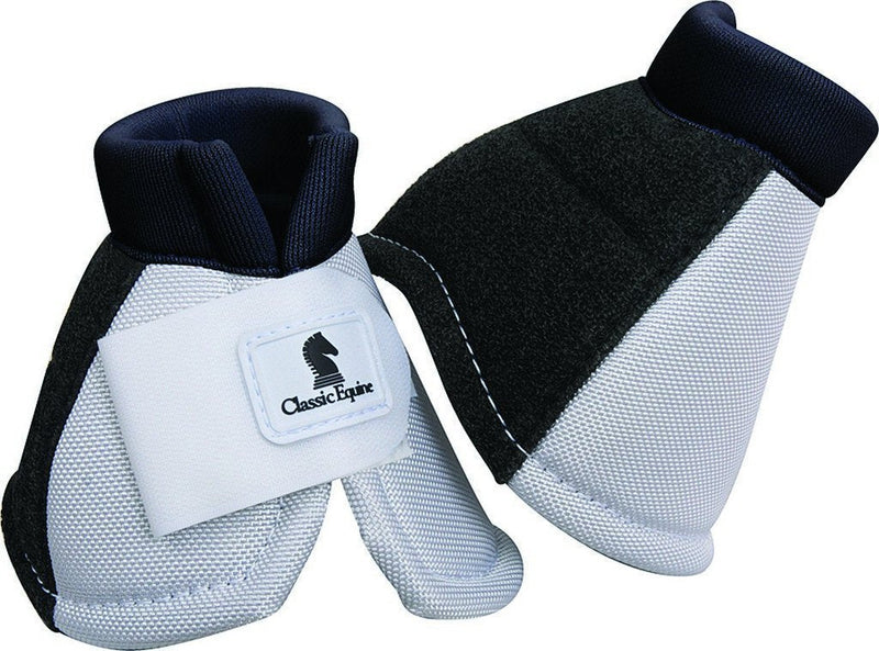 [Australia] - Classic Equine 3DX Bell Boots, Small, White 