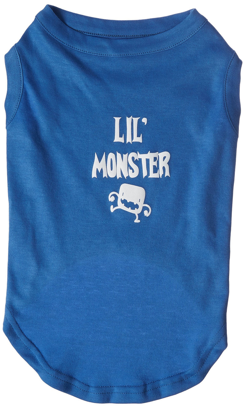 [Australia] - Mirage Pet Products Lil Monster Screen Print Shirts Blue XL (16) 