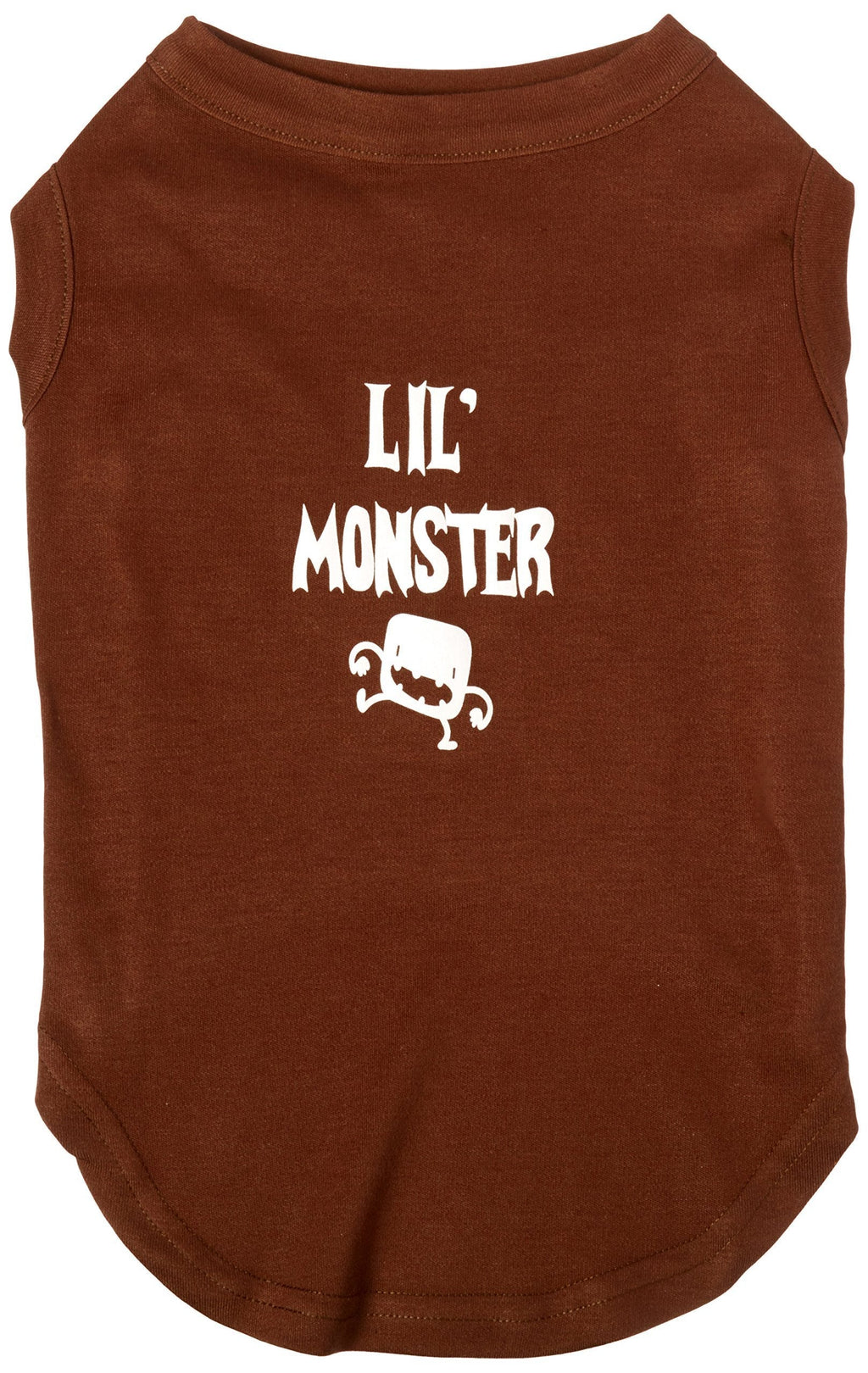 [Australia] - Mirage Pet Products Lil Monster Screen Print Shirts Brown XL (16) 