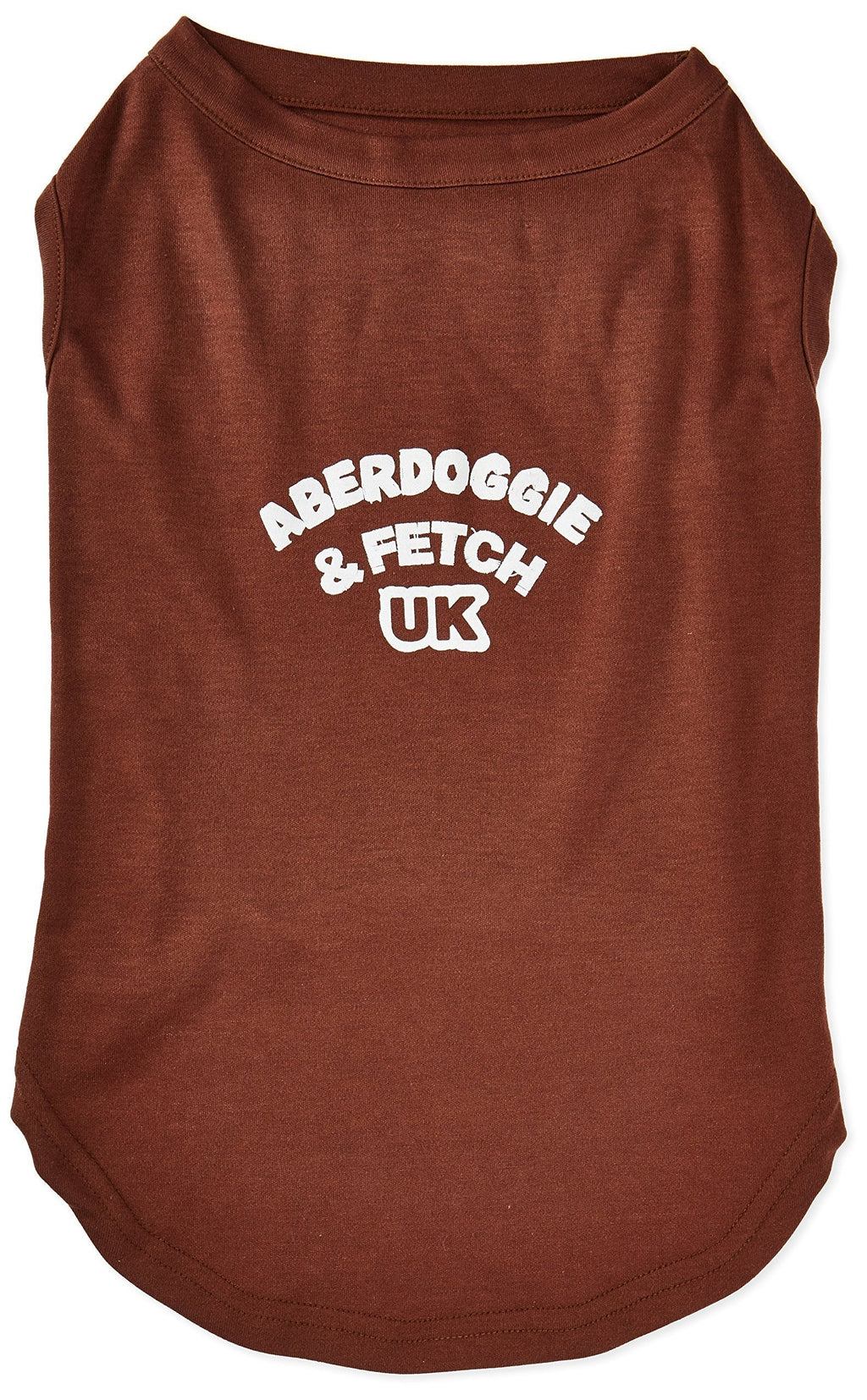 [Australia] - Mirage Pet Products 18-Inch Aberdoggie UK Screenprint Shirts, XX-Large Brown 