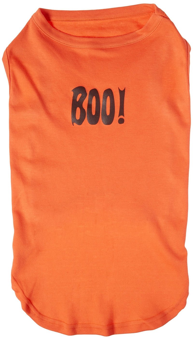 [Australia] - Mirage Pet Products Boo! Screen Print Shirts Orange XXXL (20) 