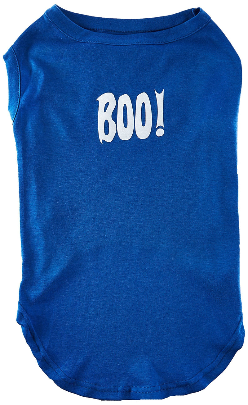 [Australia] - Mirage Pet Products Boo! Screen Print Shirts Blue XXXL (20) 