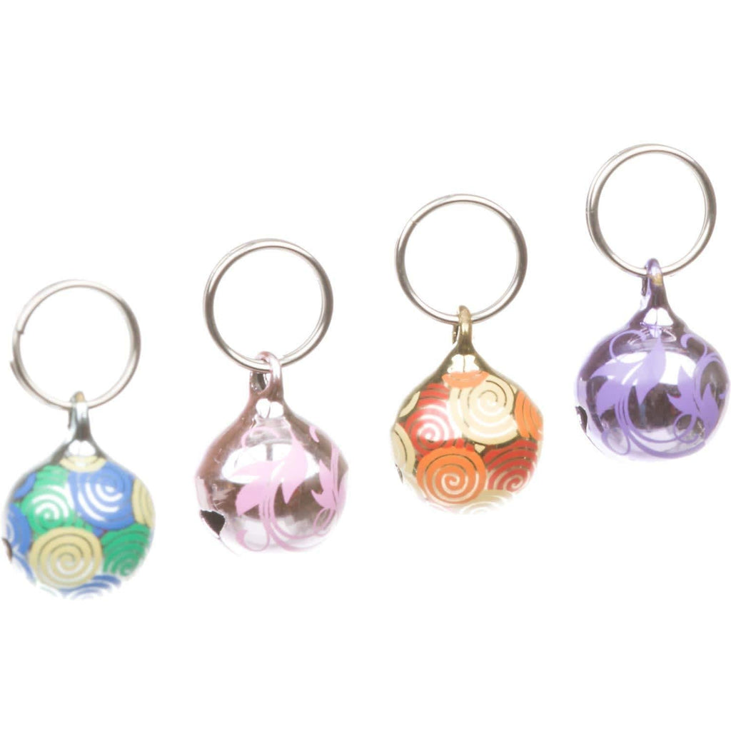 [Australia] - Petco Patterned Accessory Bells for Cat Collars in Assorted Colors 