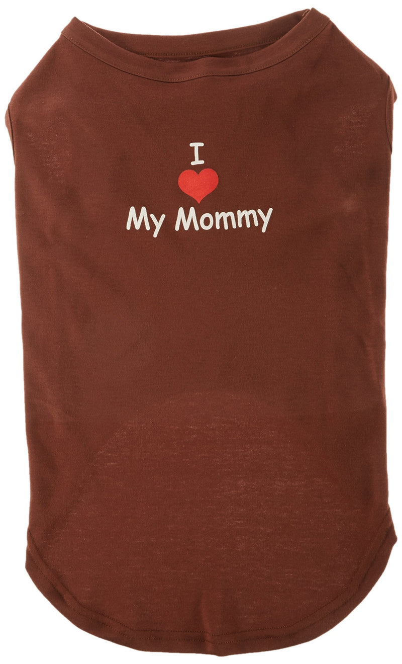 [Australia] - Mirage Pet Products 20-Inch I Love My Mommy Screen Print Shirts for Pets, 3X-Large, Brown 