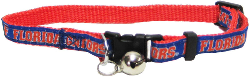 [Australia] - Pets First Collegiate Pet Accessories, Cat Collar, Florida Gators, One Size 